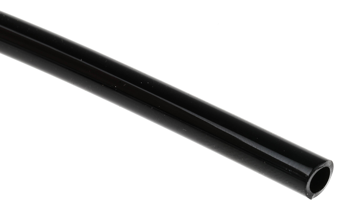 Legris Compressed Air Pipe Black PUR 6mm x 25m 1025U Series
