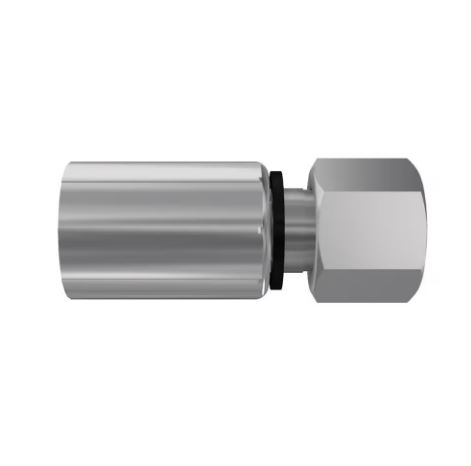 Parker Hydraulic Swivel 1/4 in Hose to M16 x 1.5 Female, 1CA48-10-4