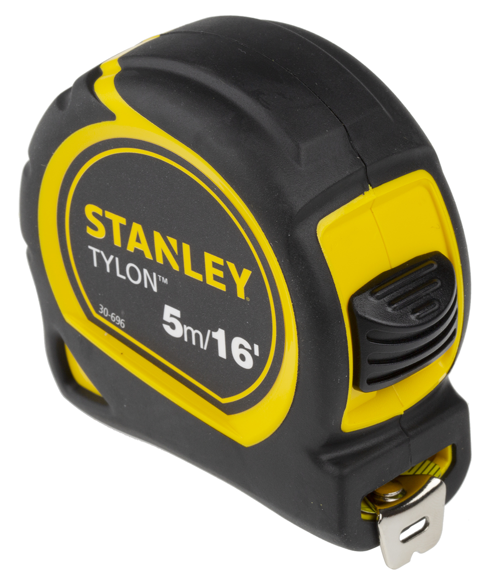 Stanley Tylon 5m Tape Measure, Metric & Imperial, With RS Calibration