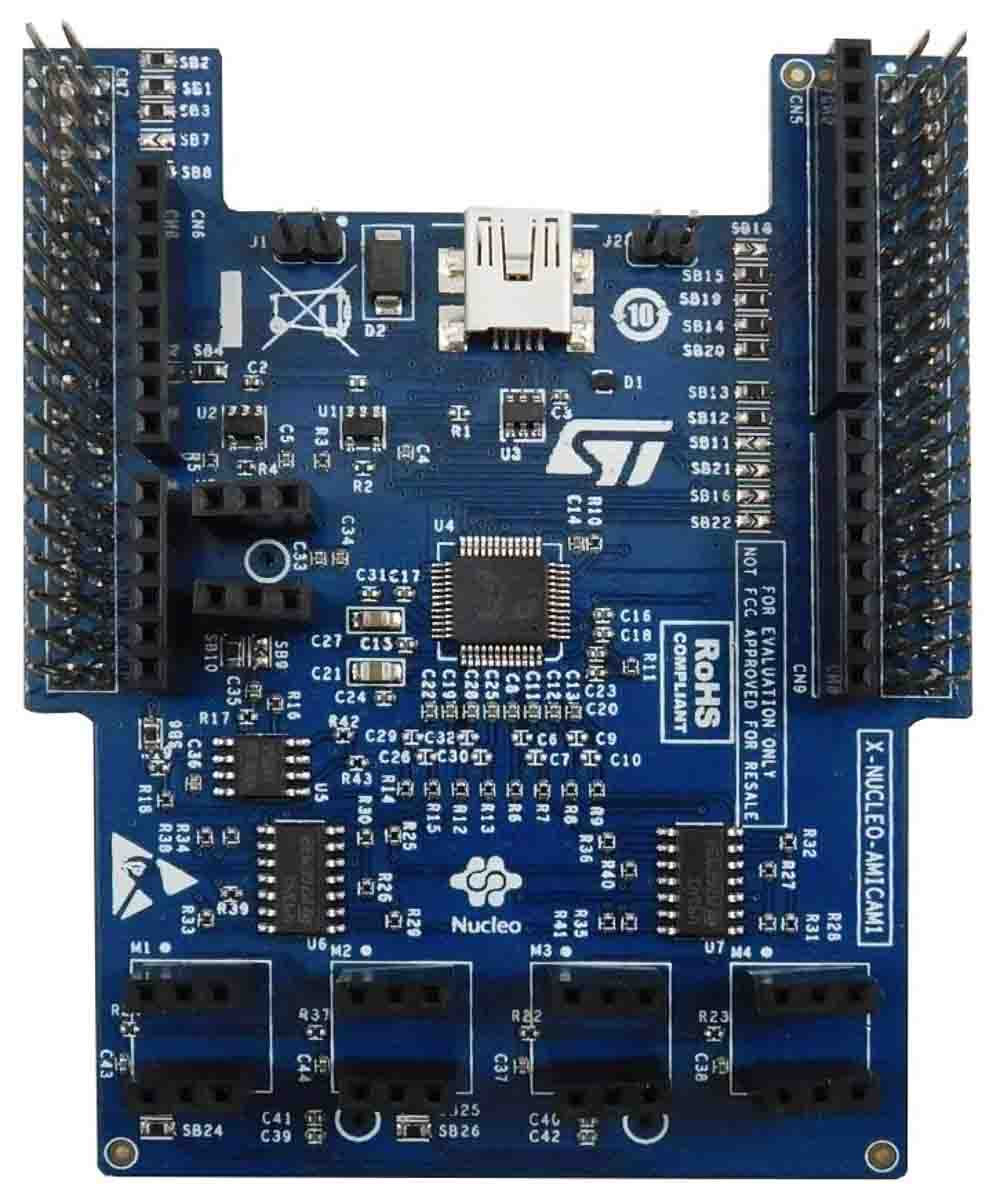 STMicroelectronics Analogue MEMS microphone expansion board Expansion Board for STM32 Nucleo, MP23ABS1 STM32 Nucleo