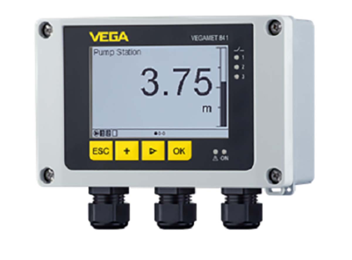 Vega VEGAMET 861 Series Level Controller - Wall Mount, 100 → 230 V 1 Voltage Input Analogue and Relay