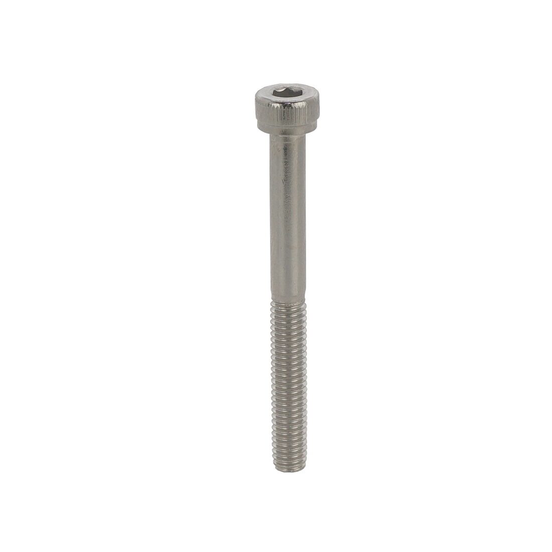 RS PRO Black Stainless Steel Hex Screw, DIN 912, M3 x 40mm