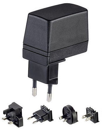 Friwo 7W Plug-In AC/DC Adapter 5V dc Output, 1.4A Output