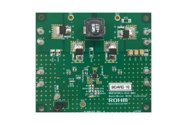 ROHM BD8303MUV-EVK-001 Buck-Boost Controller for BD8303MUV for Synchronous Buck Boost DC/DC Controller