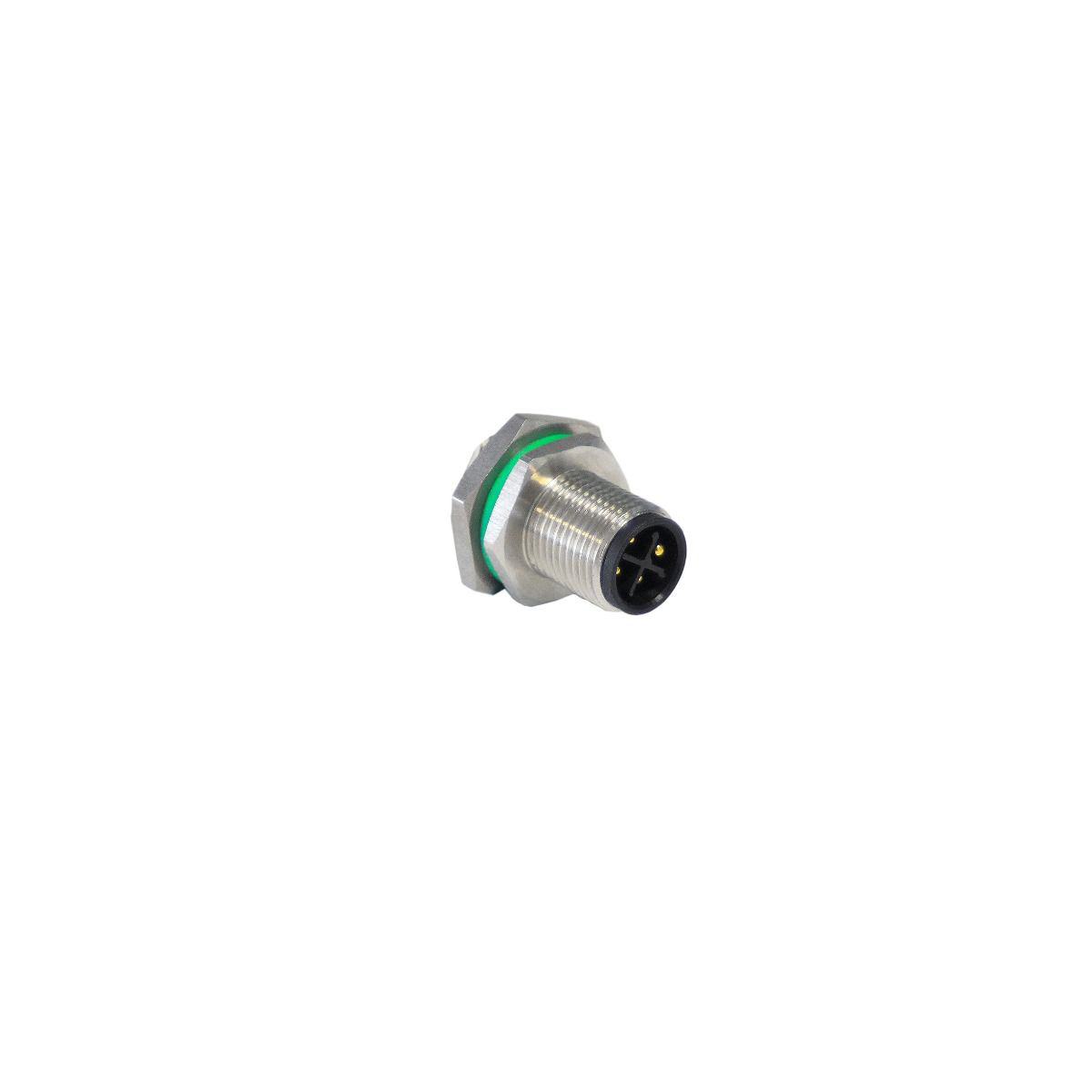 Bulgin Circular Connector, 17 Contacts, Panel, M12 Connector, Plug, Male, IP67, Buccaneer M12 Series
