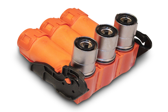Amphenol Industrial, PL283X PowerLok-E Plug Electric vehicle connector Plug, 300A, 35mm Cable