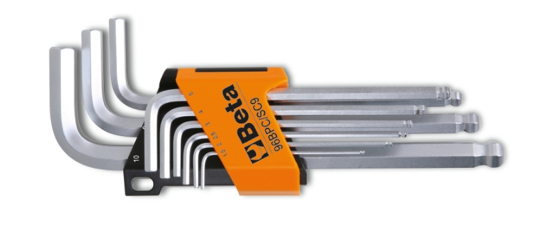 BETA 9 piece L Shape Metric Hex Key Set, 1.5mm