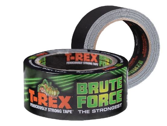 T-REX T Rex Brut Force 242775 Duct Tape, 9.14m x 48mm, Black
