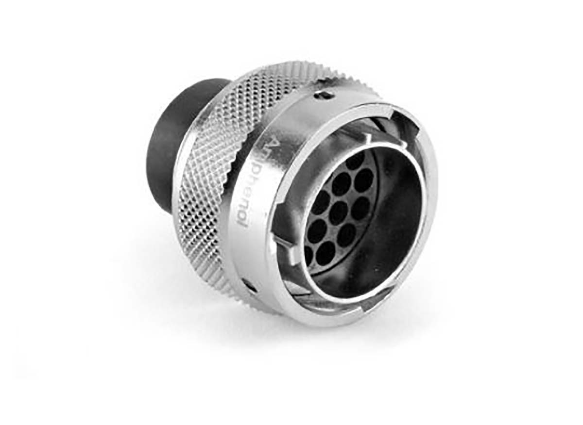 Amphenol Industrial Circular Connector, 19 Contacts, Cable, Standard Connector, Plug, Male, IP67, Ecomate RM Series