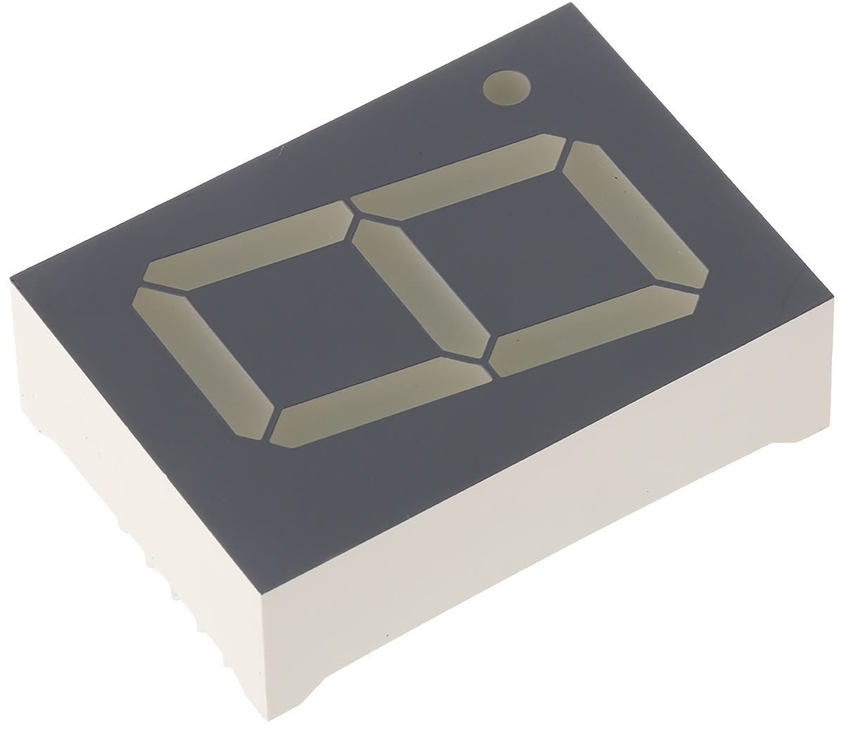 SA10-21EWA Kingbright 7-Segment LED Display, CA Red 23 mcd RH DP 25.4mm