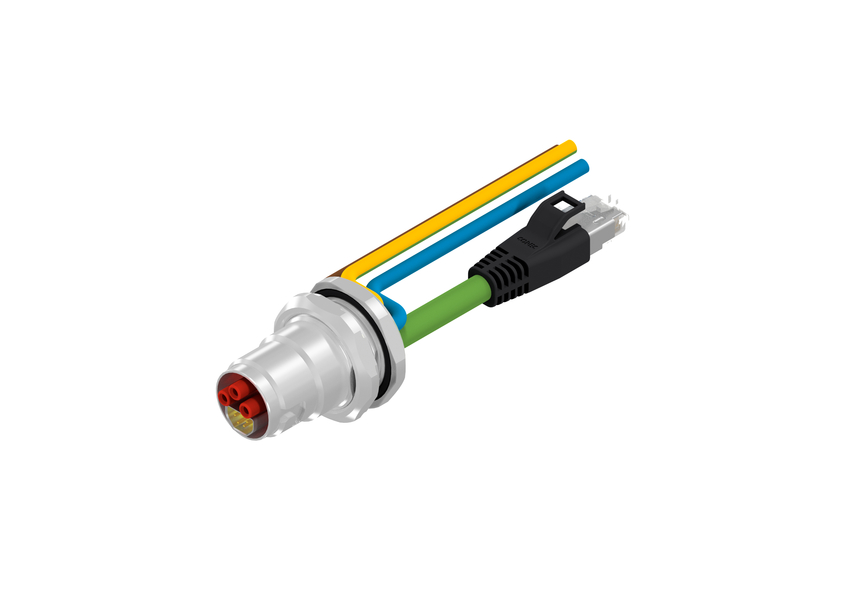 CONEC Connector, 7 Contacts, Panel, B17 Connector, Socket, Male/Female, IP65, IP67, 57-22 Series