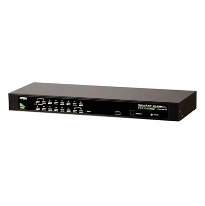 Aten 16 Port PS/2, USB VGA KVM Switch, 2048 x 1536 Maximum Resolution