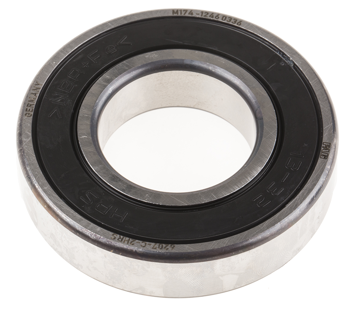 FAG 6207-C-2HRS#N1>V 1 Row Ball Bearing - 35 mm ID, 72 mm OD