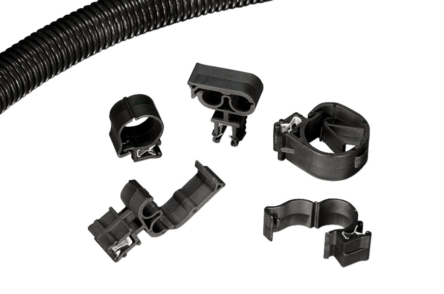HellermannTyton Black Nylon Clip, 22mm Max. Bundle