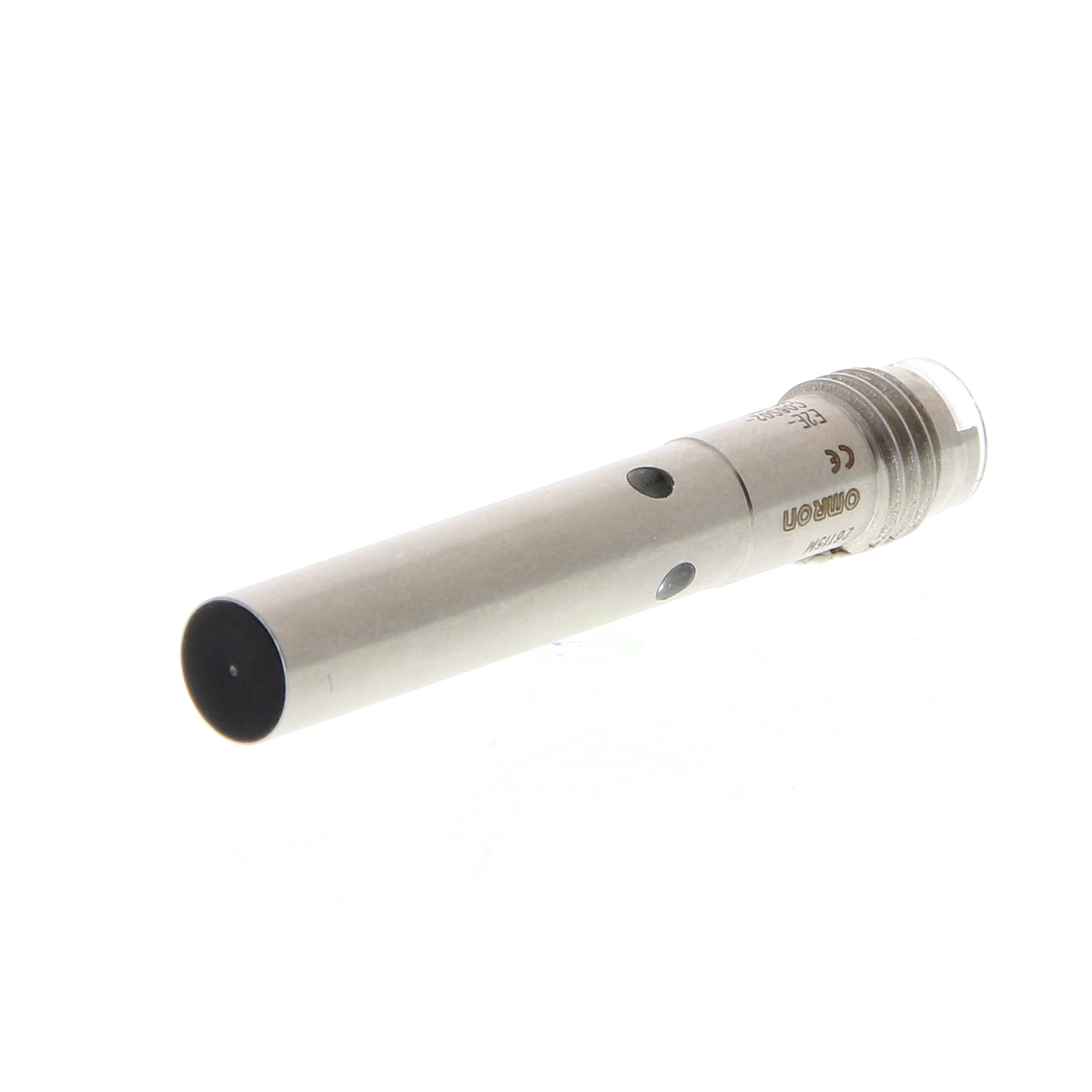 Omron Inductive Smooth Barrel Proximity Sensor, 2 mm Detection, PNP NO, 12 → 24 V dc