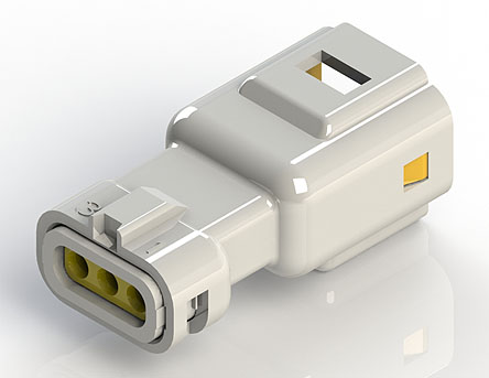 EDAC Wire to Wire Connector Cable Mount Plug, 3P, Crimp Termination, 3A, 250 V