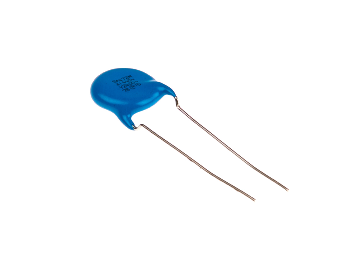Murata Single Layer Ceramic Capacitor (SLCC) 4.7nF 1 kV dc, 400 (Y2) V ac, 440 (X1) V ac ±20% E(JIS) Dielectric, DE2,
