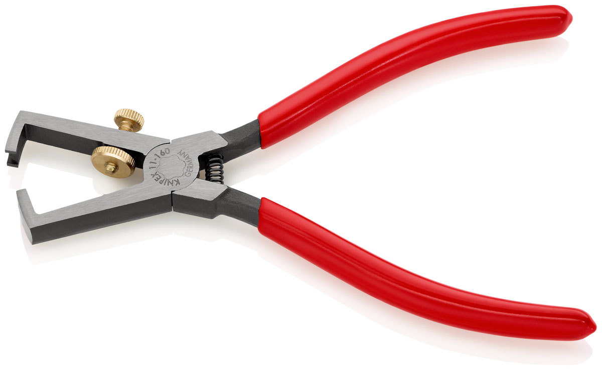 Knipex 11 01 160 Series Wire Stripper, 0.1 mm² Min, 10 mm² Max, 160 mm Overall