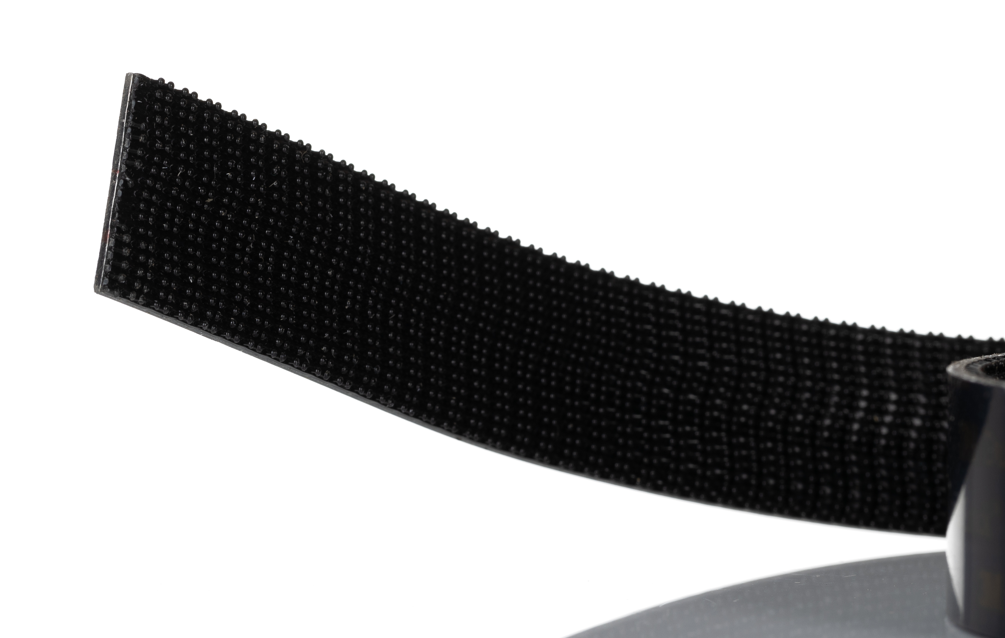 3M Adhesive Black Reclosable Fastener, 25mm x 2.5m
