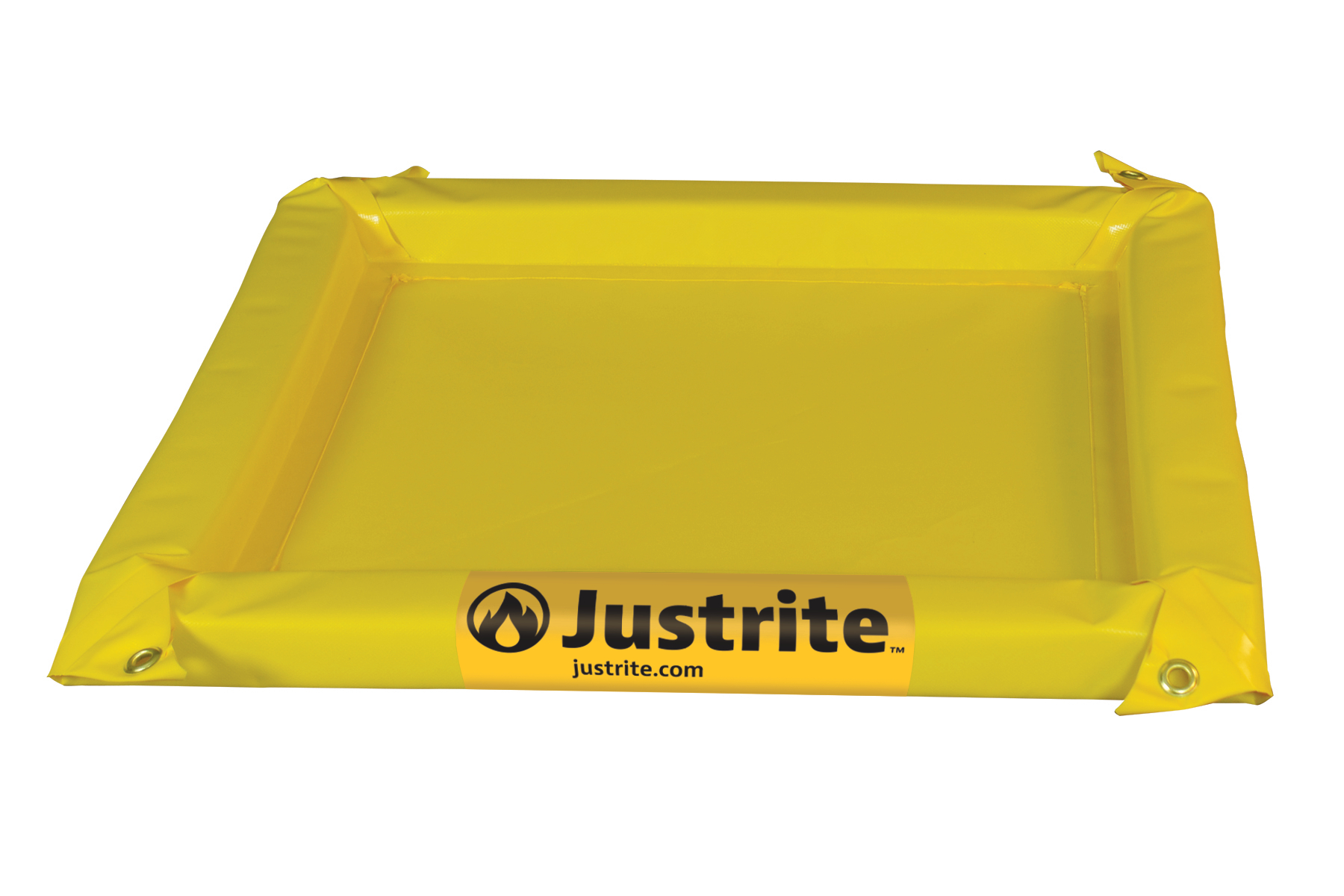 Justrite PVC Spill Berm for Spill Control, 19L Capacity