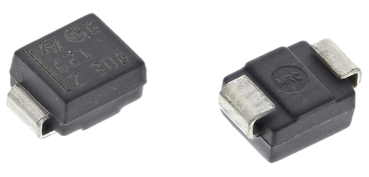 STMicroelectronics 100 V 2 A Diode Schottky 2-Pin DO-214AA STPS2H100U