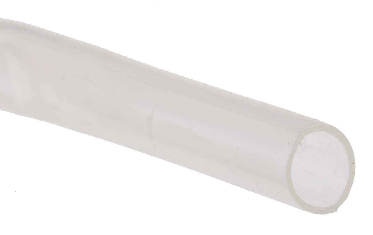HellermannTyton Adhesive Lined Halogen Free Heat Shrink Tubing, Clear 6mm Sleeve Dia. x 5m Length 3:1 Ratio, HIS-A