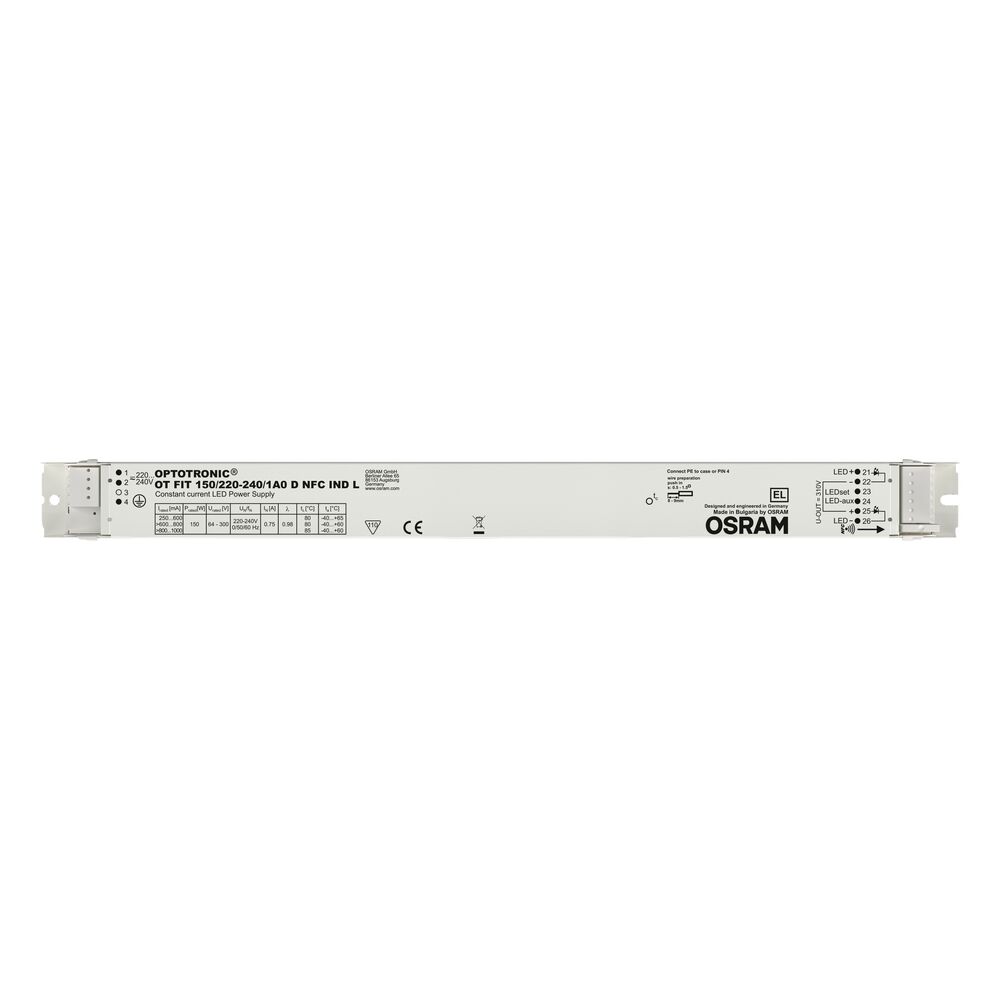 Osram LED Driver, 64 → 300V Output, 150W Output, 1A Output, Constant Current