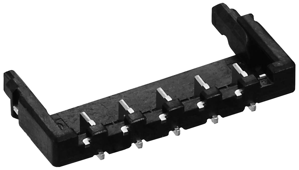 Hirose DF65 Series Straight Surface PCB Header, 3 Contact(s), 1.7 mm Pitch, 1 Row, Shrouded