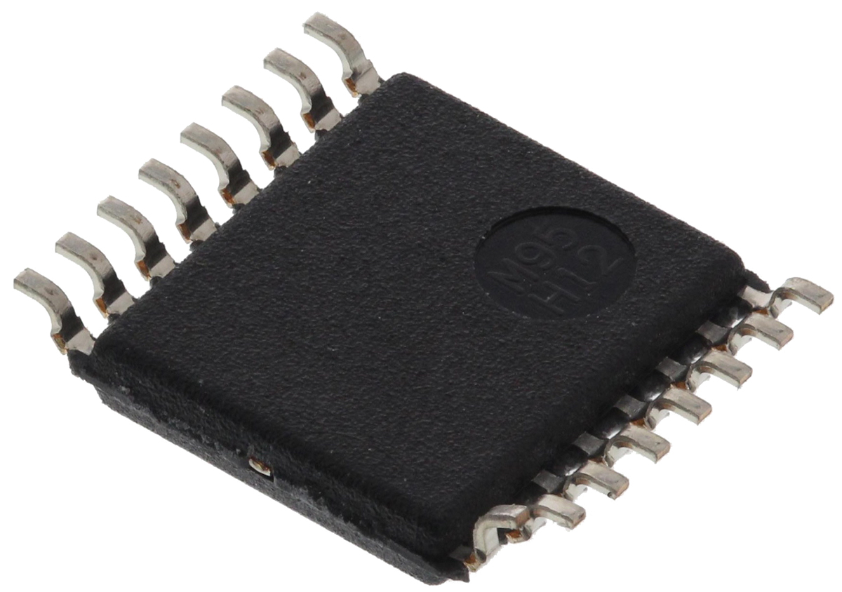 Texas Instruments SN74AVC4T245PW, Dual Bus Transceiver, 4-Bit Non-Inverting CMOS, 16-Pin TSSOP