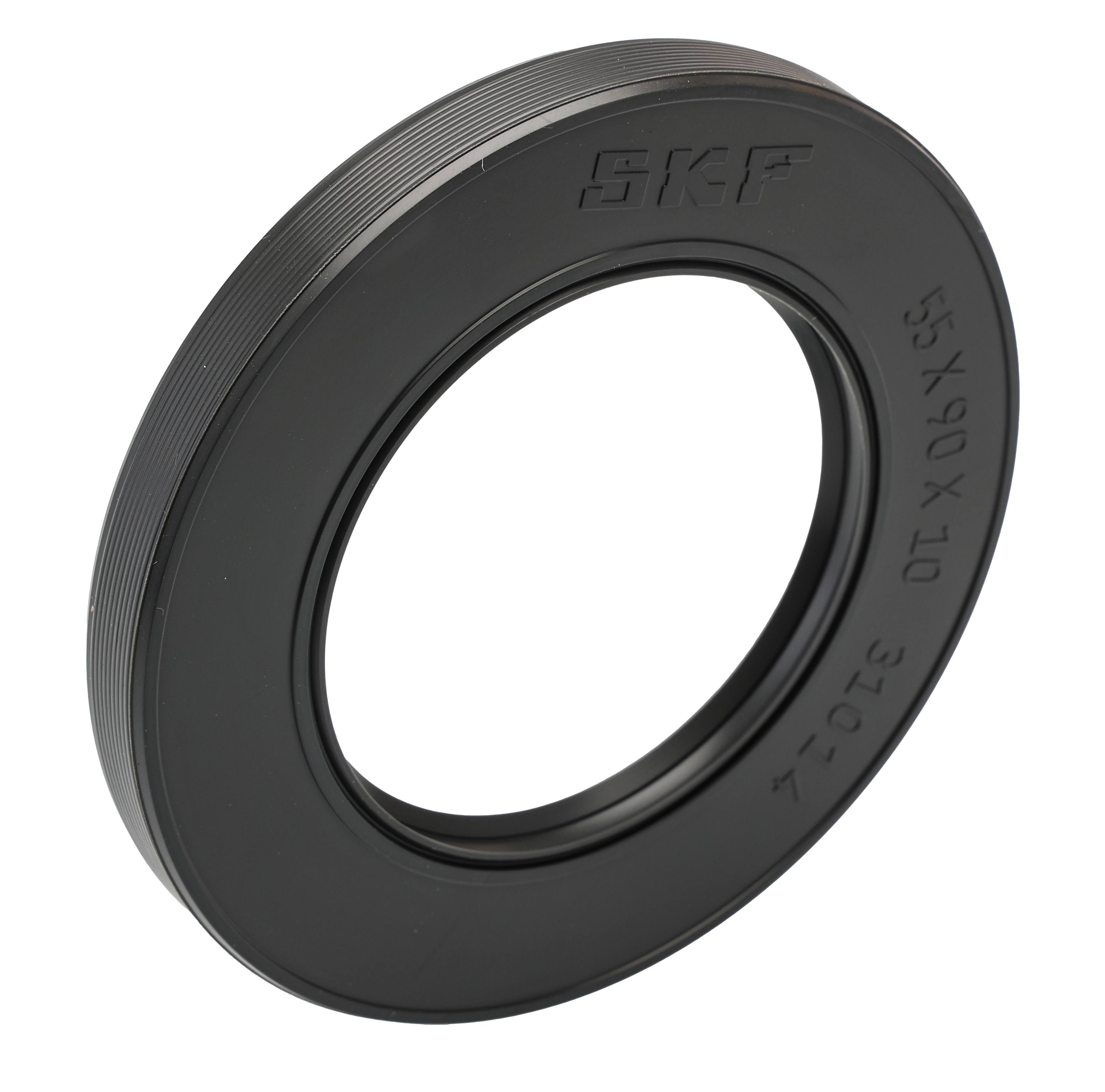 SKF Nitrile Rubber Seal, 55mm ID, 90mm OD, 10mm