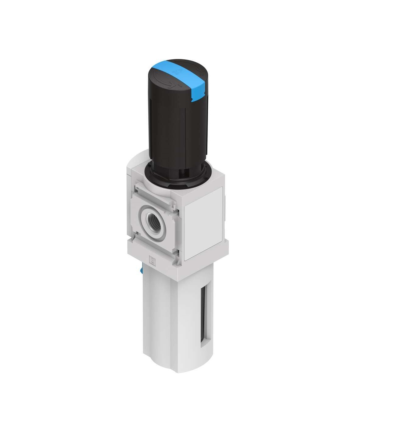 Festo MS6-LFR Polycarbonate Filter Regulator, 5μm, G 1/2, Manual, 20 bar, 529176