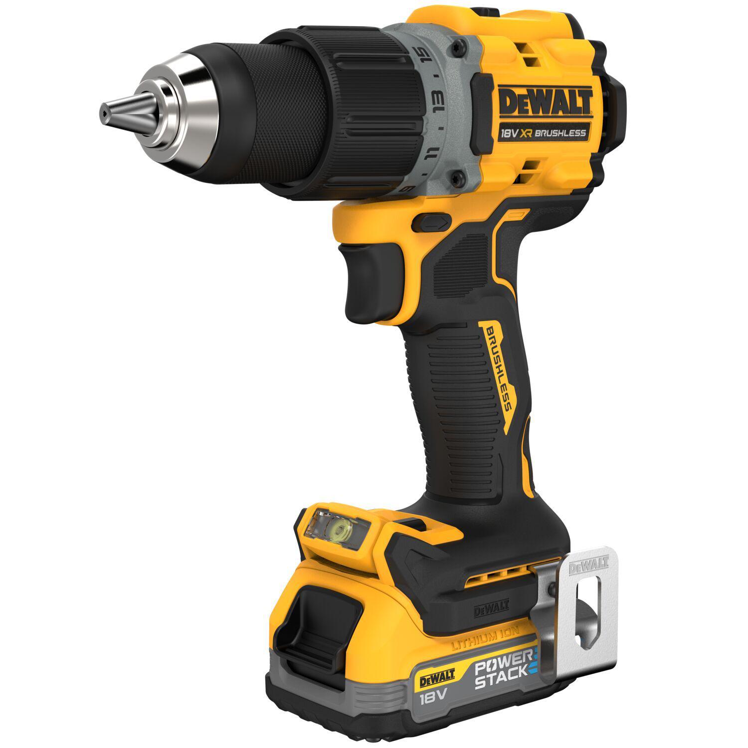 DeWALT XR 18V Cordless Drill Driver Li-Ion, Euro Plug