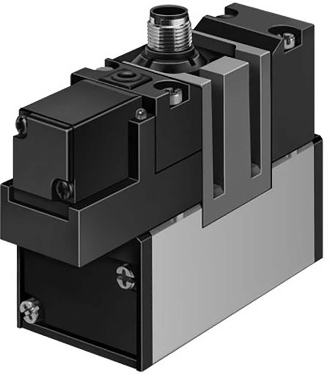 Festo 5/2 Monostable Pneumatic Solenoid/Pilot-Operated Control Valve - Electrical MEBH Series, 184508