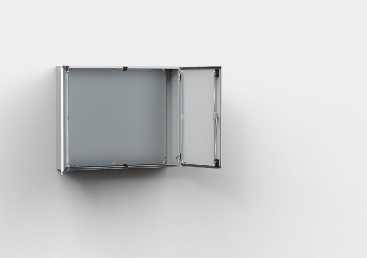 nVent HOFFMAN Mild Steel Wall Box, IP55, 600 mm x 800 mm x 300mm