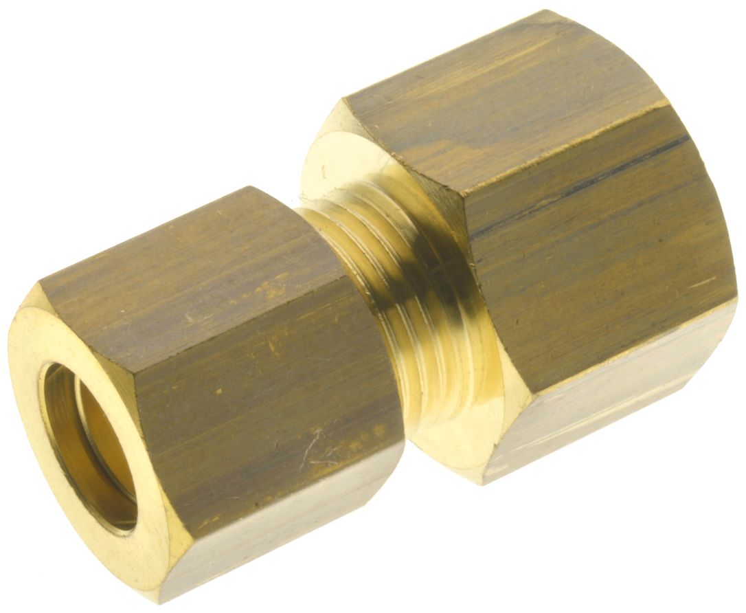 RS PRO Threaded Fitting, Straight Threaded Adapter, Female Metric M14 to Female BSP 3/8in