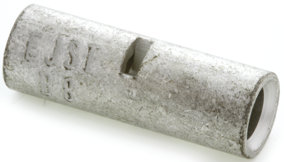 JST, C Butt Splice Connector, Uninsulated 6.64 → 10.52 mm², 8 AWG