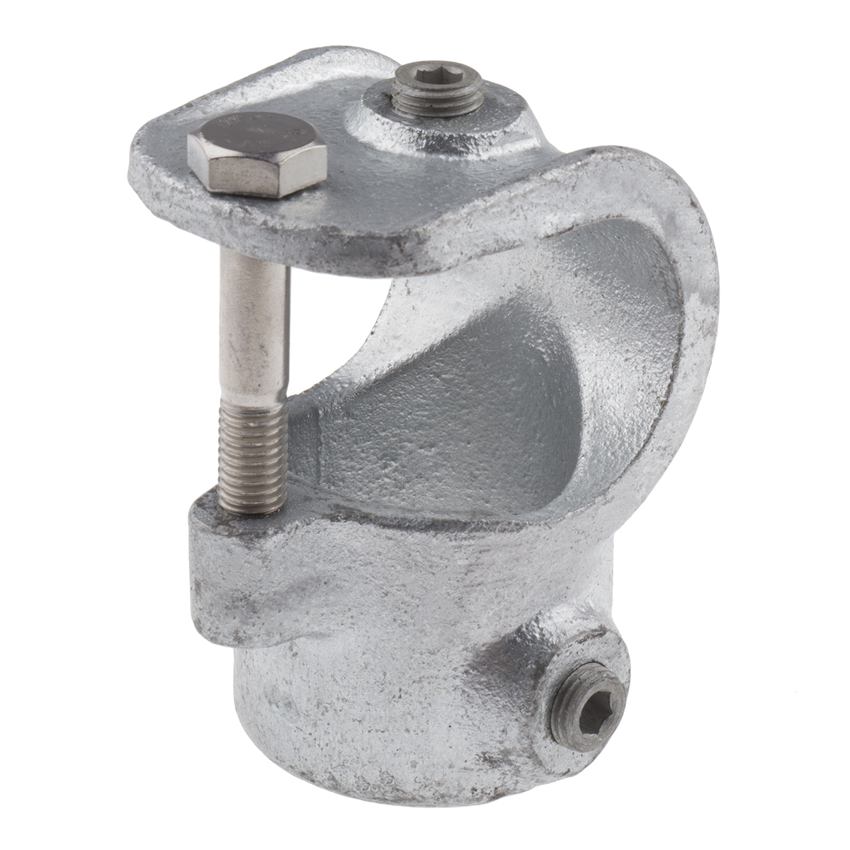 RS PRO T-Clamp, Connecting Component, Strut Profile Type 2, Round Tube Size Type 2