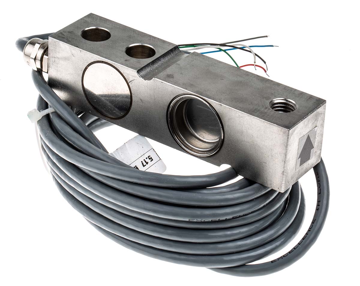 Tedea Huntleigh Low Profile Load Cell, 1000kg Range, Compression Measure