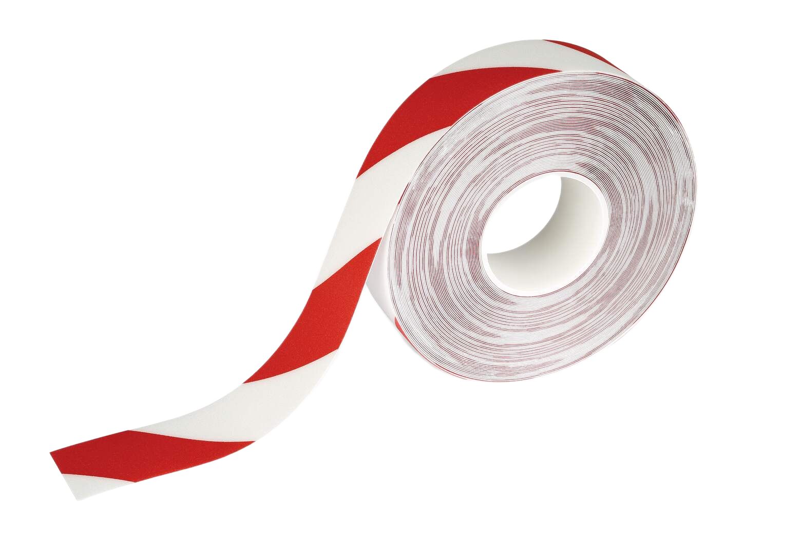 Durable 1726132 Red, White 30m Floor Marking Tape, 0.7mm Thickness "None"