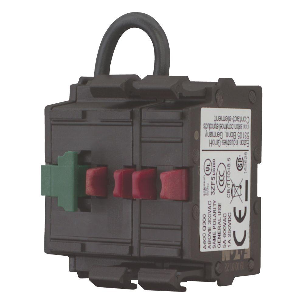 Eaton M22 Series Contact Block, 500V, 1NO + 2NC