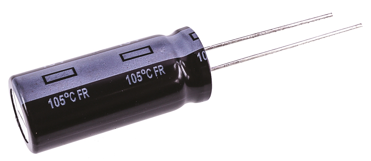 Panasonic 3300μF Aluminium Electrolytic Capacitor 16V dc, Radial, Through Hole - EEUFR1C332L