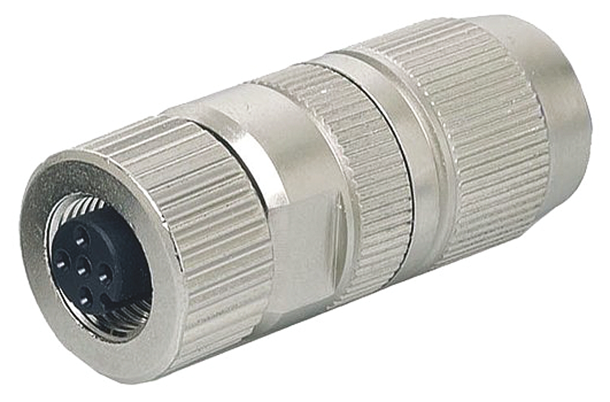 Murrelektronik Limited Circular Connector, 4 Contacts, Cable, M12 Connector, Socket, Female, IP65, IP67, 7000 Series