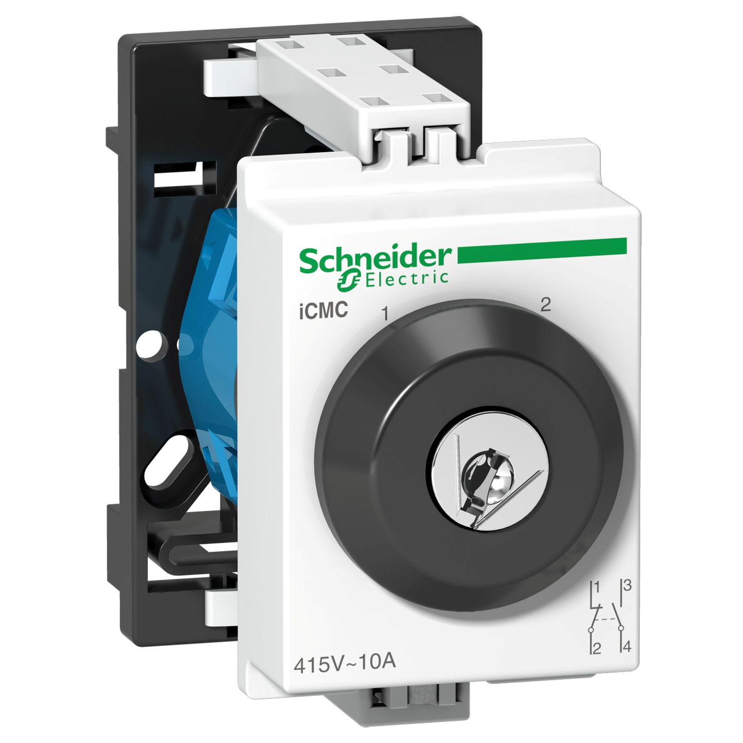 Schneider Electric IP40 Key Switch, SPDT 2-Way