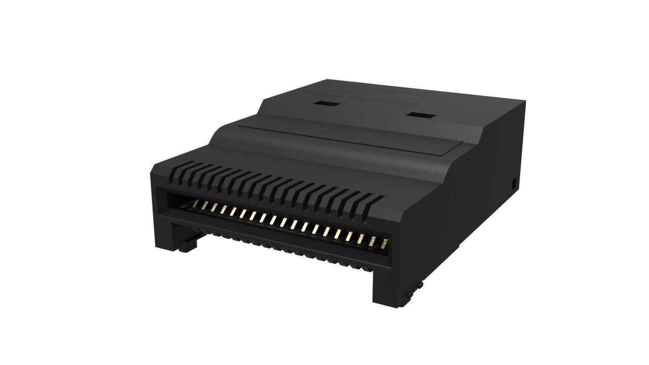 Amphenol Communications Solutions QSFP-DD I/O Connector Plug 76-Position, UE36A10752000T