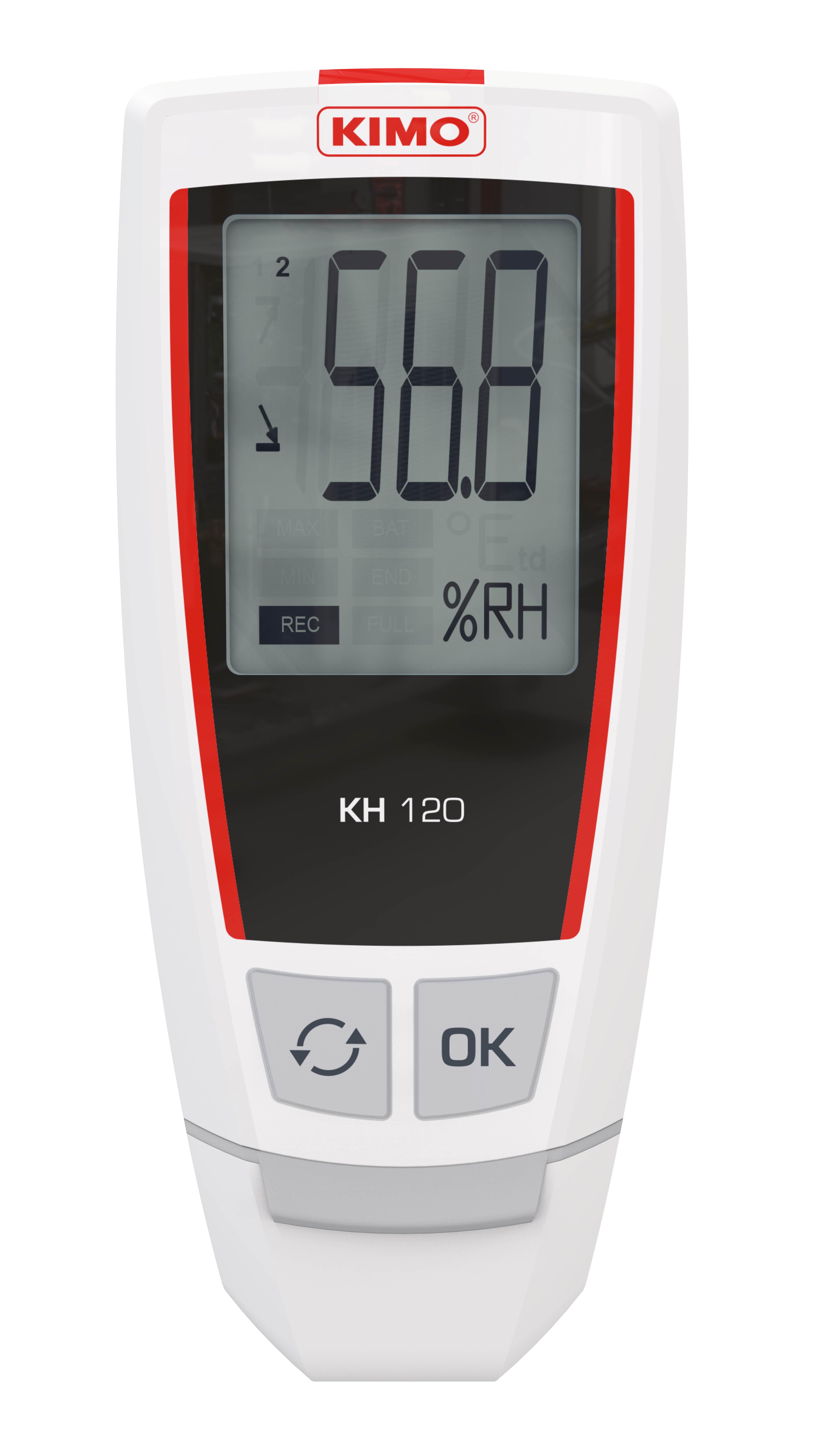 KIMO KH-120 Temperature & Humidity Data Logger, USB, 1 Input Channel(s)