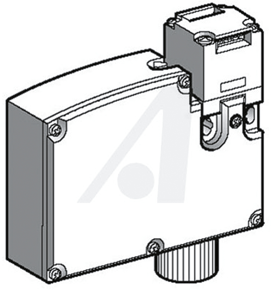 Telemecanique Sensors XCS Series Key Safety Interlock Switch, IP67, Plastic Housing