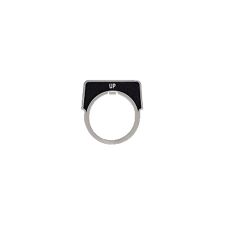 Schneider Electric Legend Plate for Use with Push Button, UP