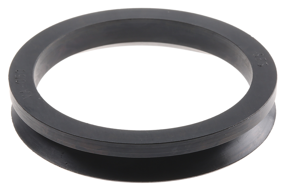 RS PRO Nitrile Rubber Seal, 45mm ID, 63mm OD, 9mm