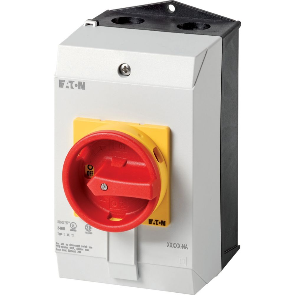 Eaton 4 Pole Surface Mount Isolator Switch - 20A Maximum Current, IP65