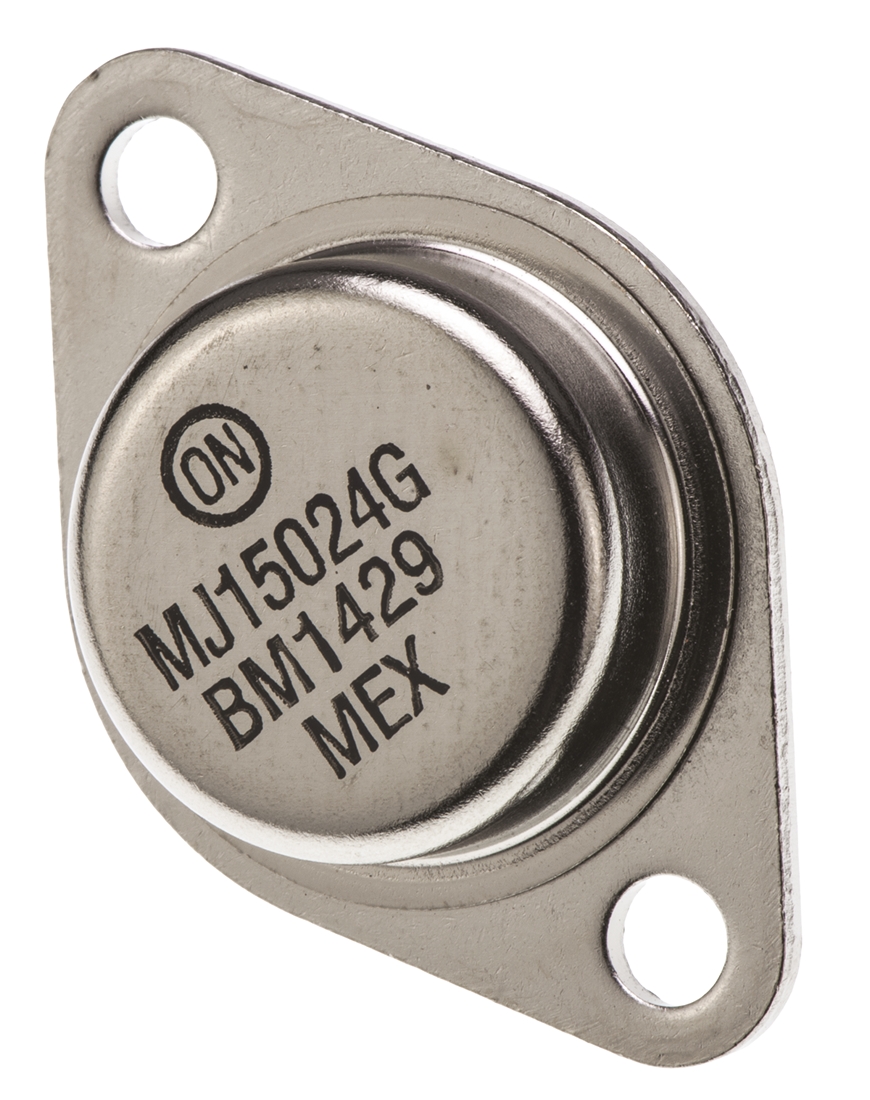 onsemi MJ15024G NPN Transistor, 16 A, 250 V, 3-Pin TO-204